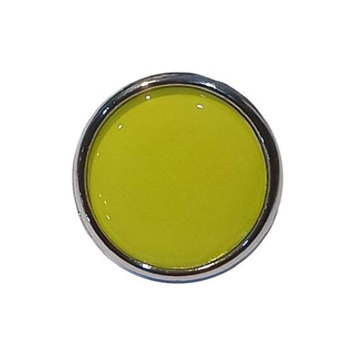 Canary Yellow 20mm badge